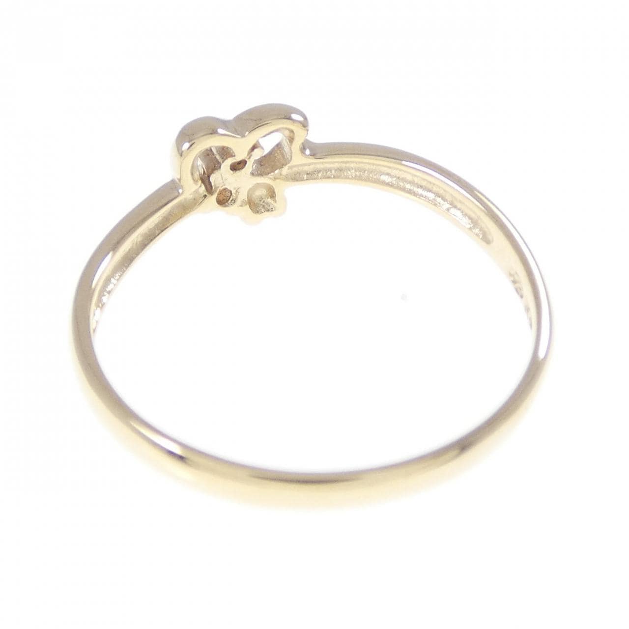 K9YG ハート ダイヤモンド リング