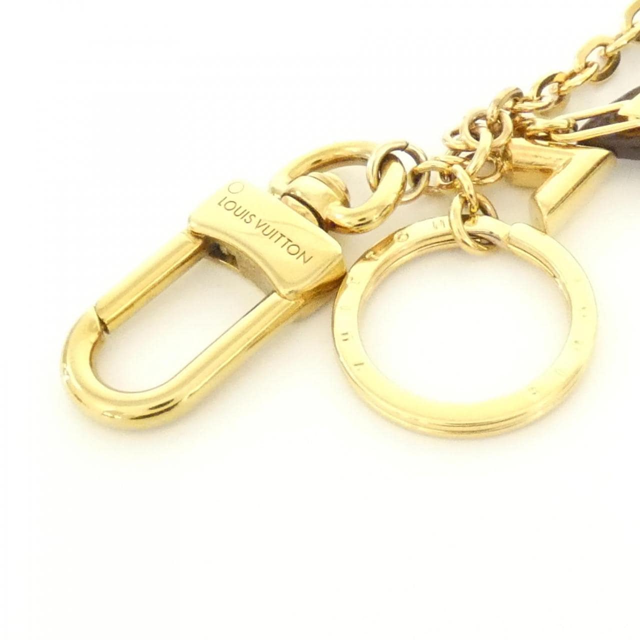 ルイヴィトン モノグラム キーホルダー ブルーミング フラワー M63084 キーリング