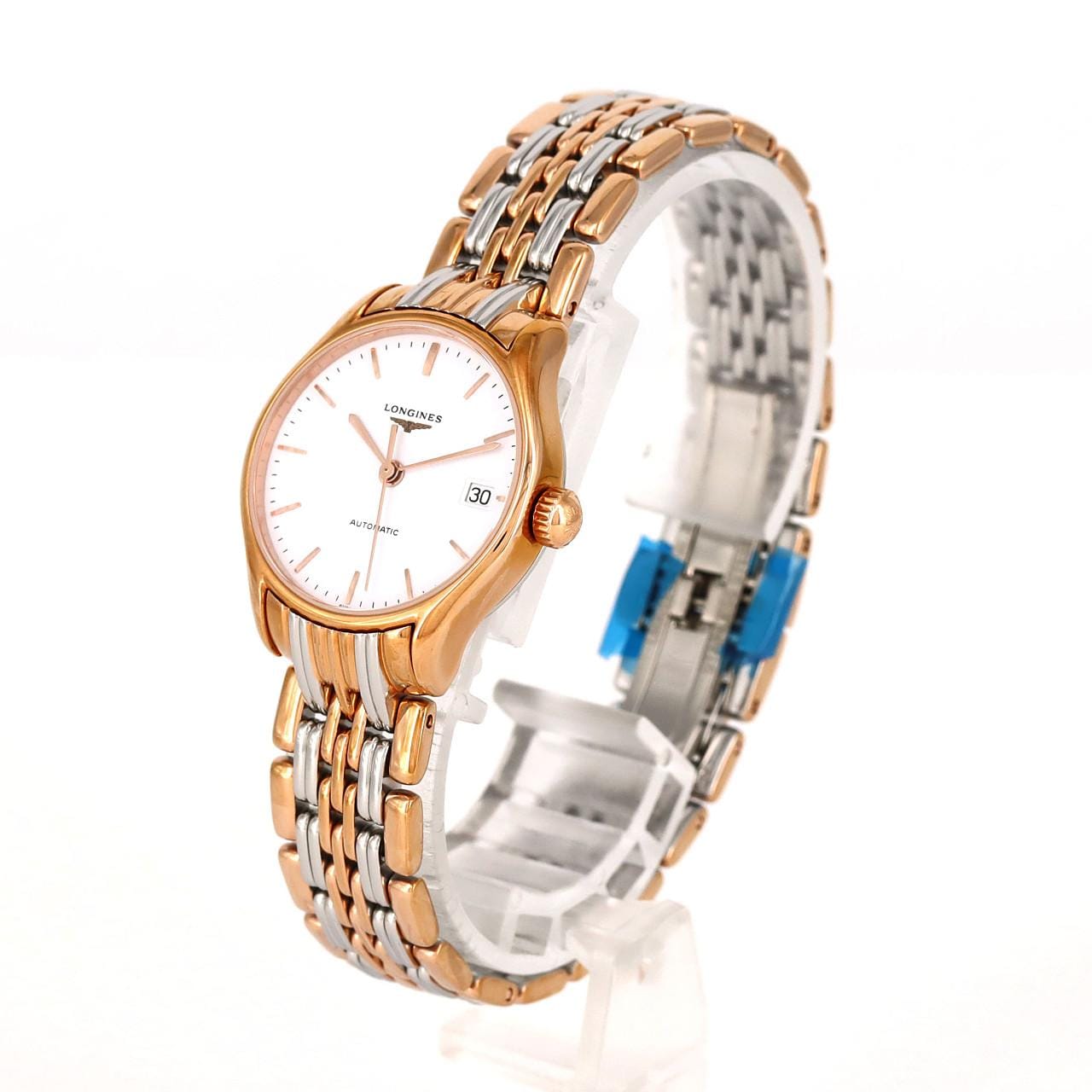 [新品] LONGINES Reel RG Combi L4.360.1.12.7 SSxGP自動上弦