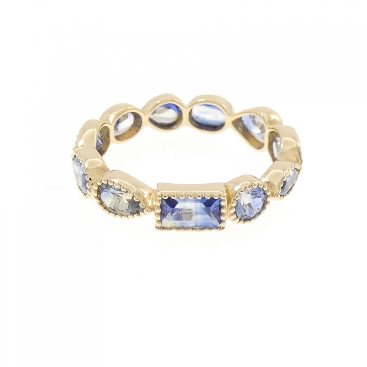 【新品】K18YG サファイヤ リング 2.62CT