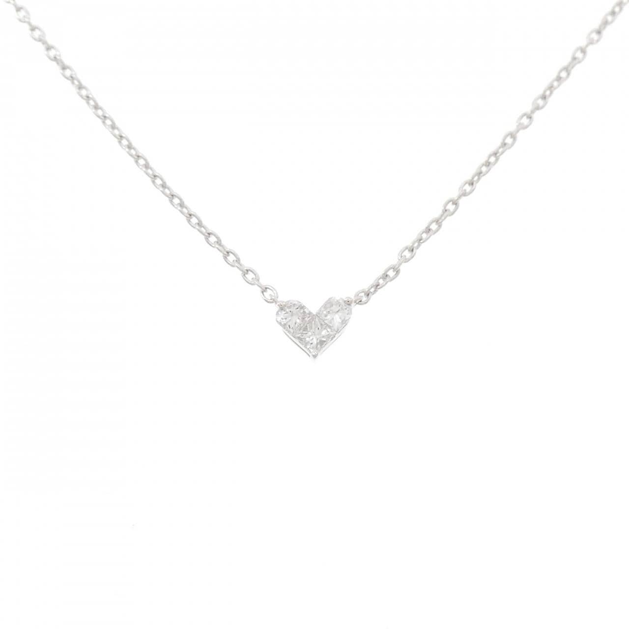 スタージュエリー ミステリアスハート ネックレス 0.10CT