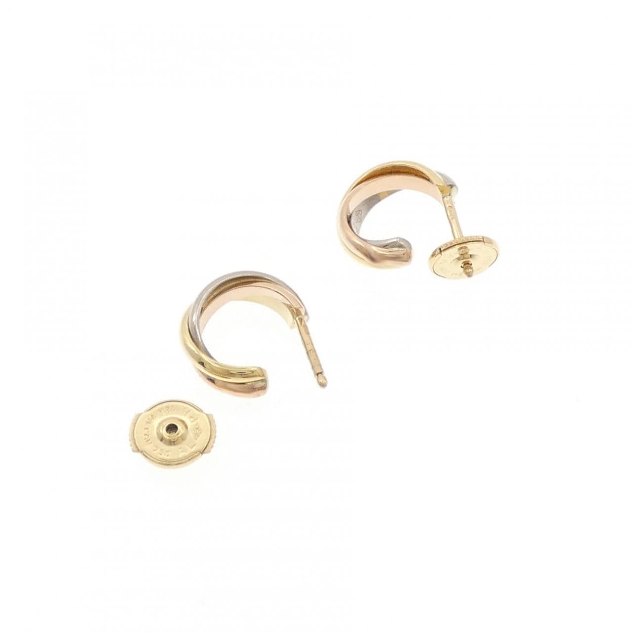 カルティエ トリニティ スモール ピアス