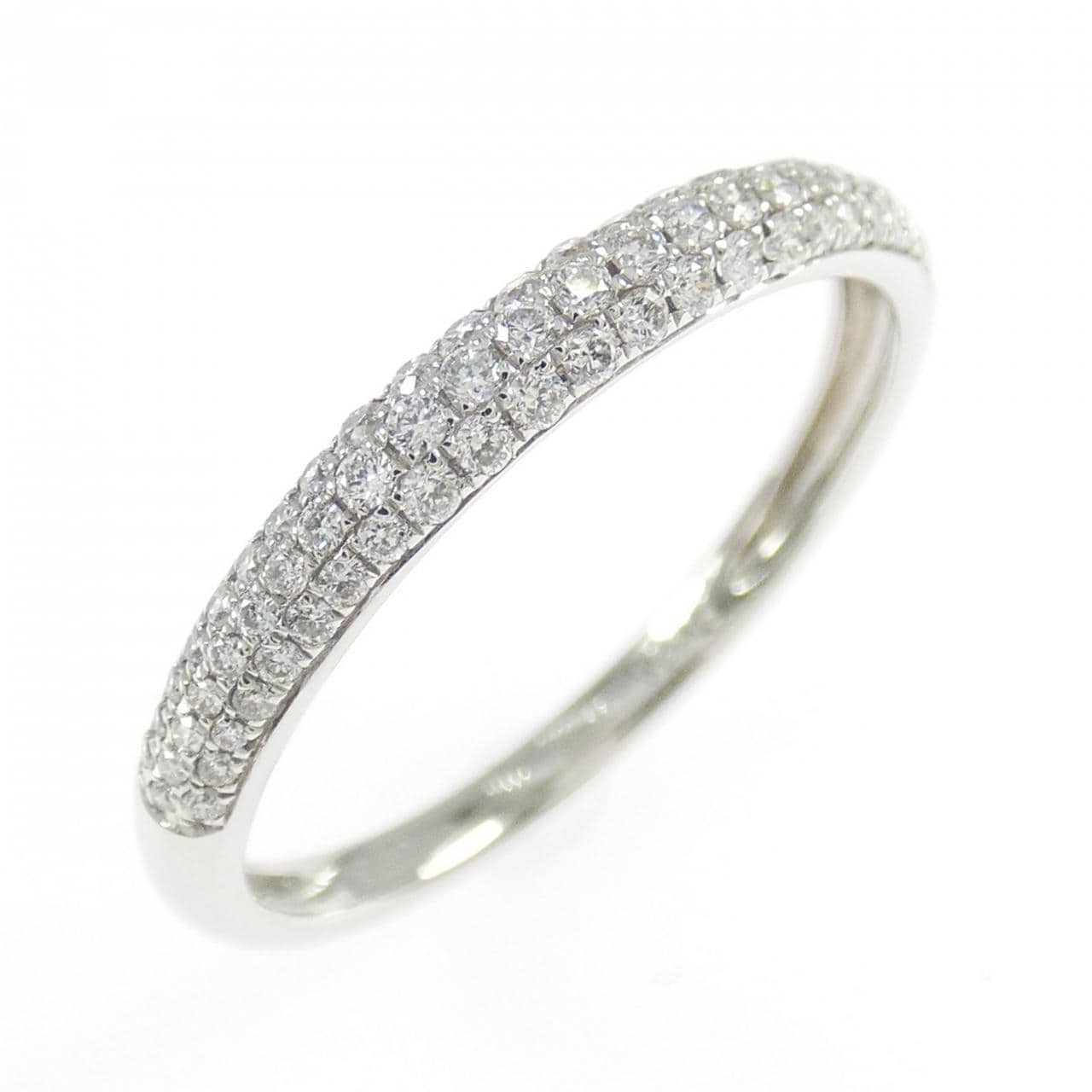PT950 パヴェ ダイヤモンド リング 0.30CT