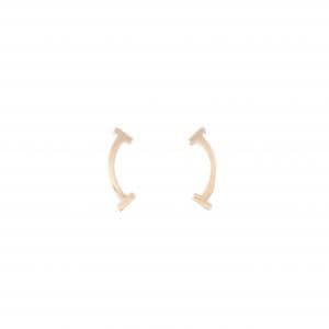 ティファニー Tスマイル ピアス