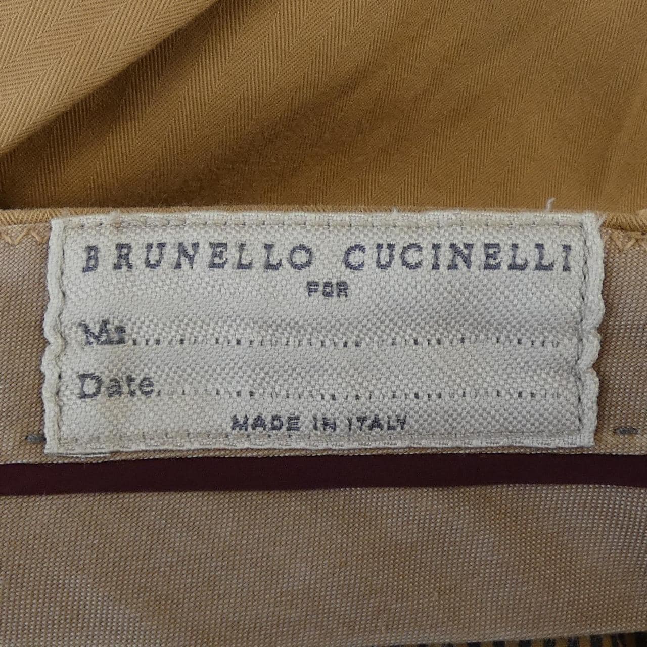 ブルネロクチネリ BRUNELLO CUCINELLI パンツ