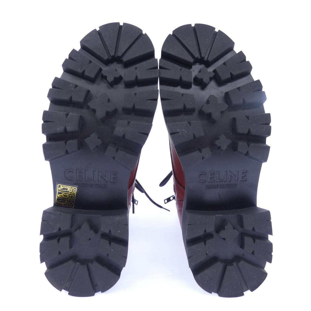 セリーヌ CELINE トリオンフレンジャー　ミッドレースアップ 357583579C ブーツ