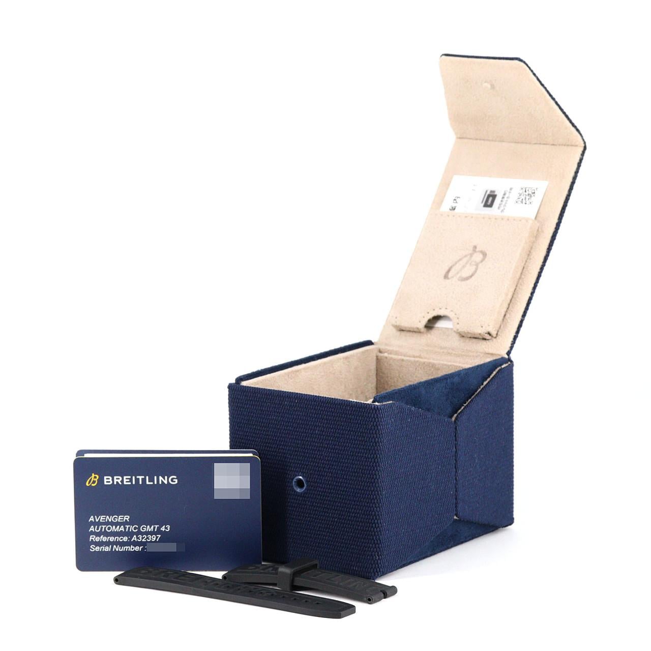ブライトリング アベンジャー オートマチック GMT 43 A32397/A32397101A1A1 SS 自動巻