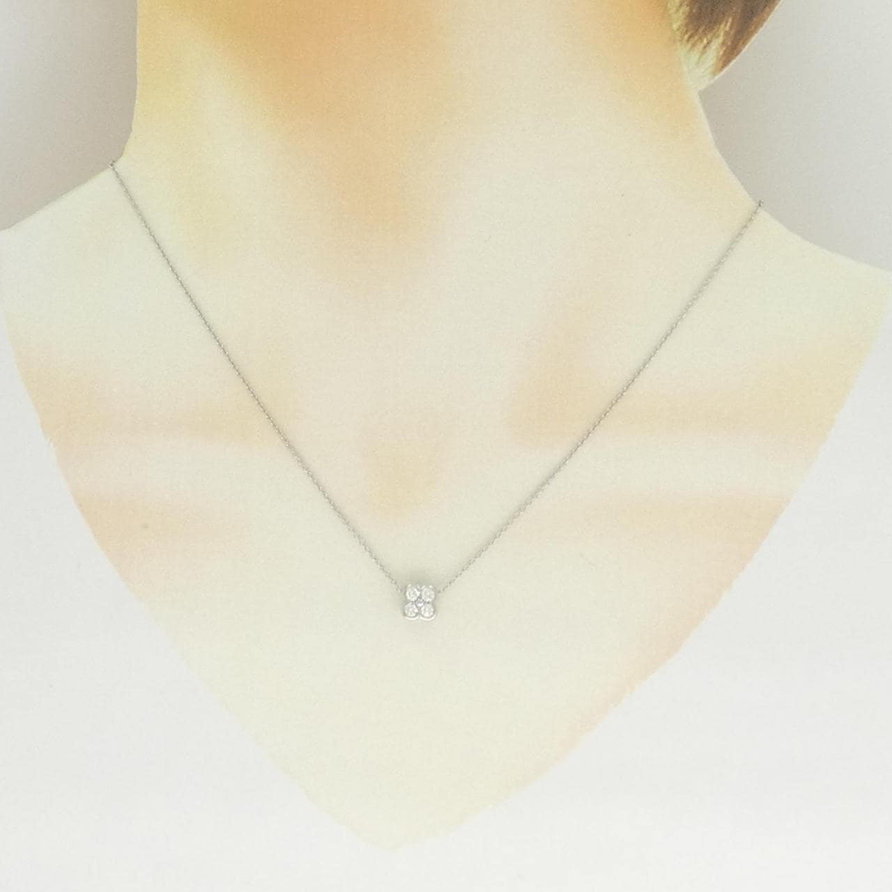 ティファニー 4ベゼル ネックレス