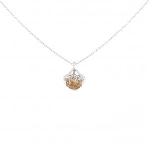 K18WG/K18PG ダイヤモンド ネックレス 0.09CT