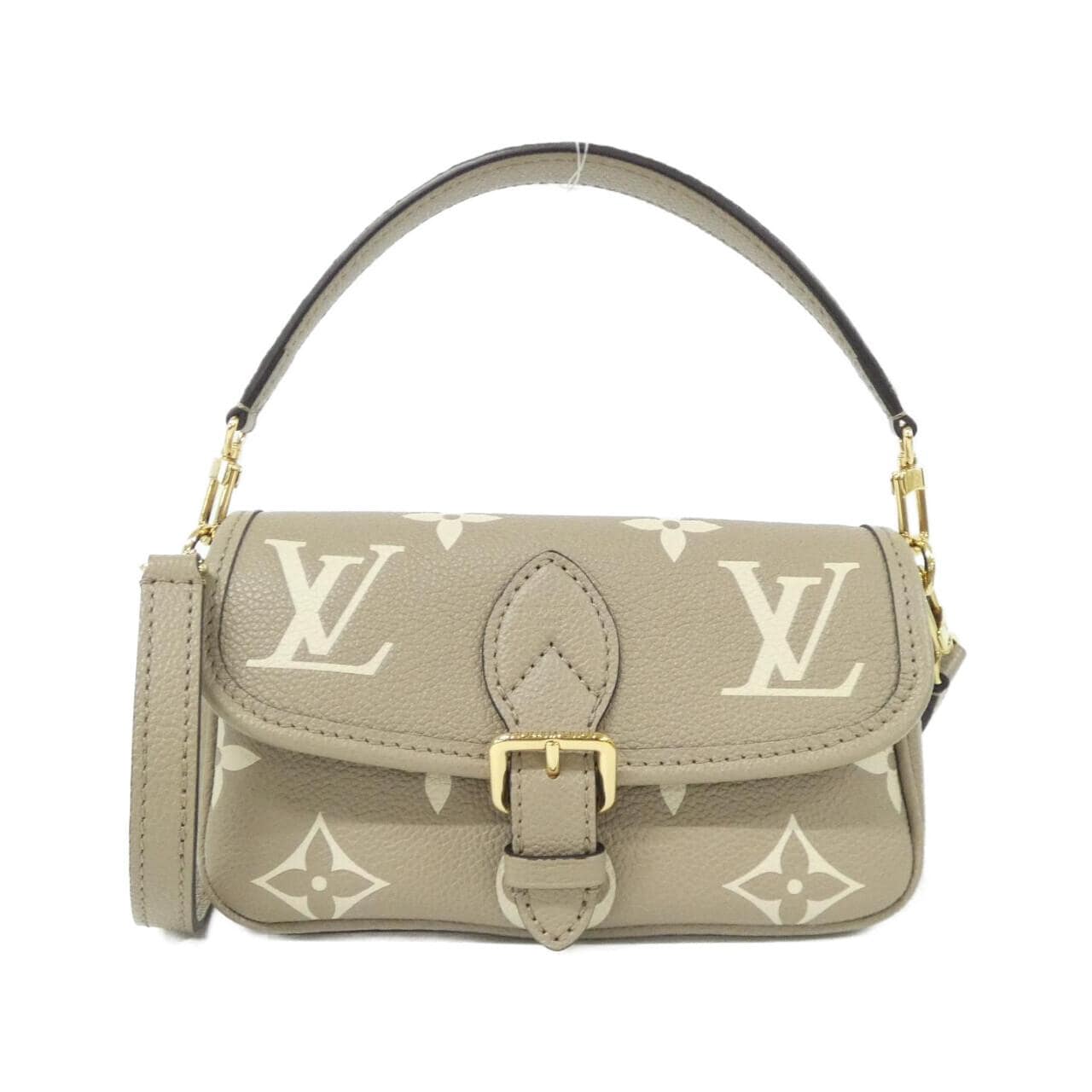 ルイヴィトン バイカラー モノグラム アンプラント ナノ ディアヌ M83300 ショルダーバッグ