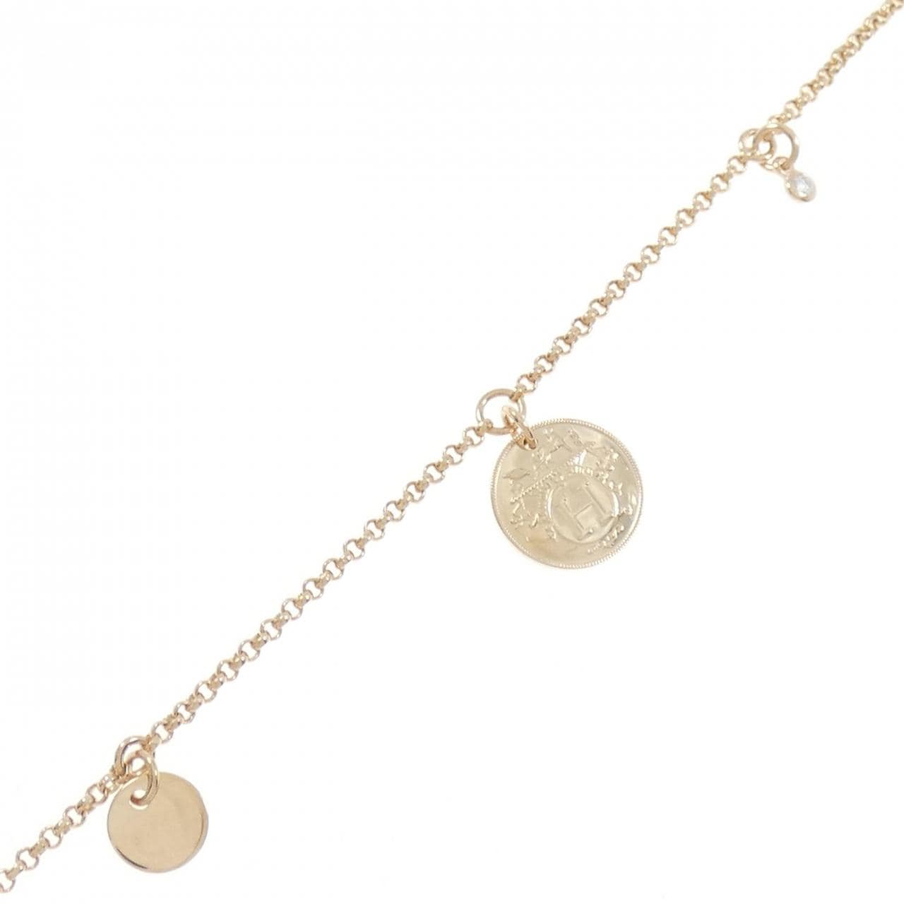 HERMES exlibris small bracelet
