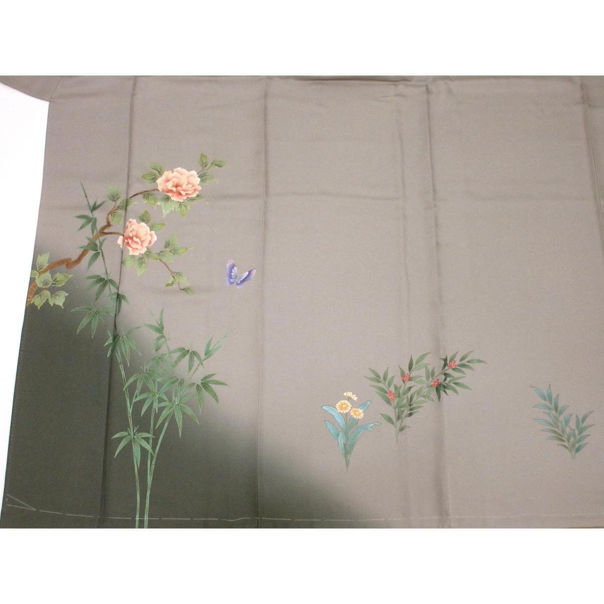 【未使用品】訪問着　友禅金彩加工　ボカシ染