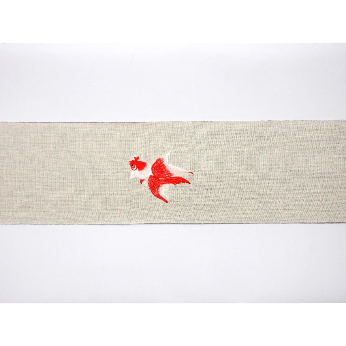 【新品】半幅帯　刺繍