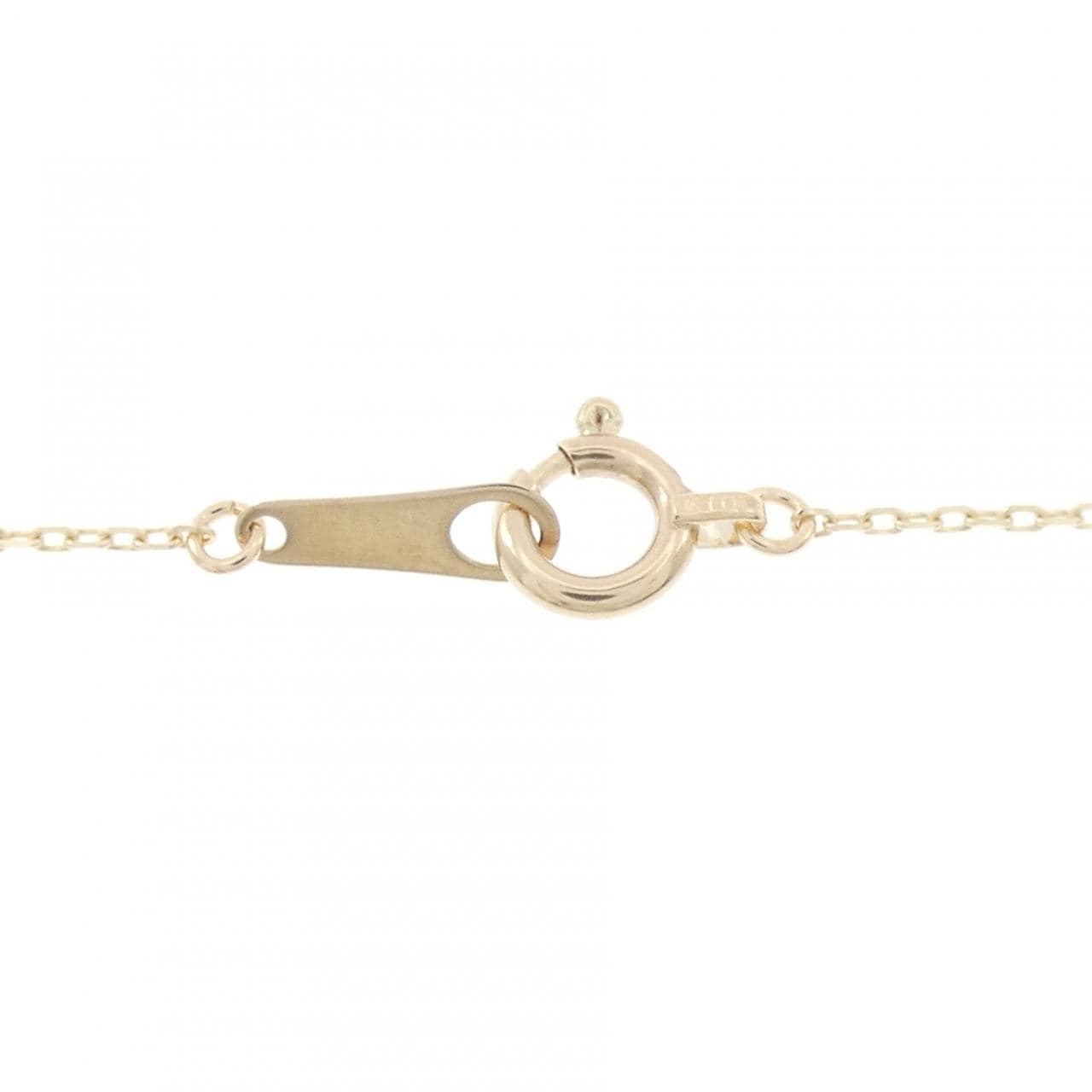 【リメイク】K10YG ダイヤモンド ネックレス 0.15CT