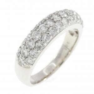 PT900 パヴェ ダイヤモンド リング 1.00CT