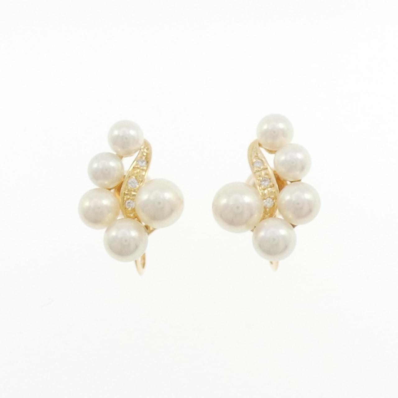 K18YG アコヤパール イヤリング