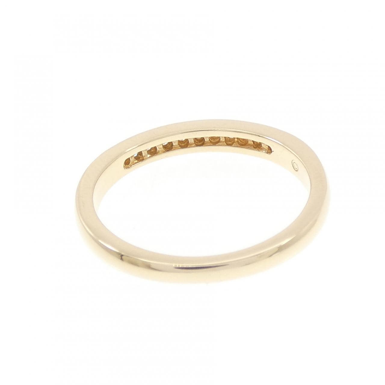 14KYG ダイヤモンド リング 0.09CT