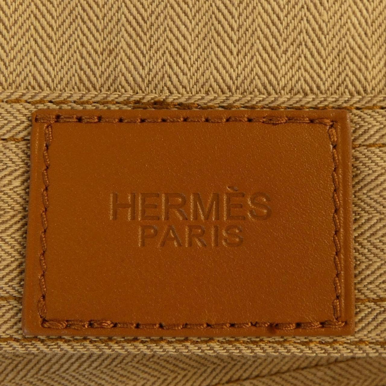 エルメス HERMES ヘリンボーン 4H0257DI デニムジャケット