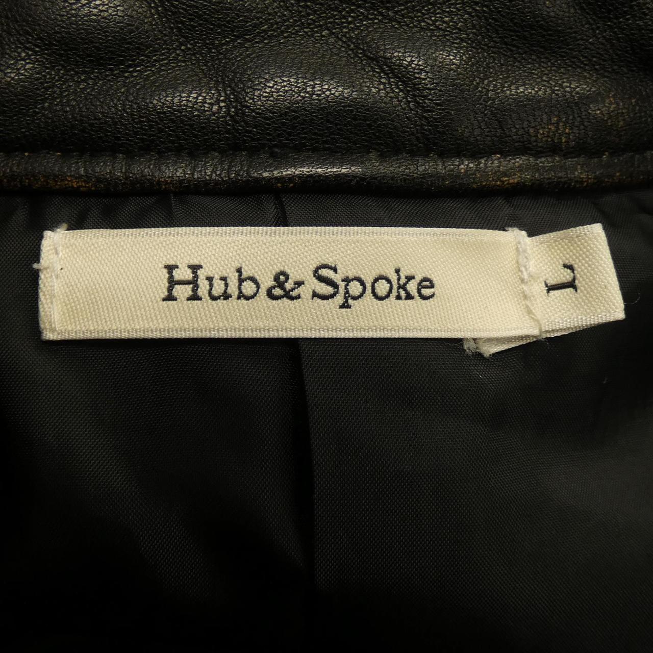 HUB&SPOKE レザージャケット