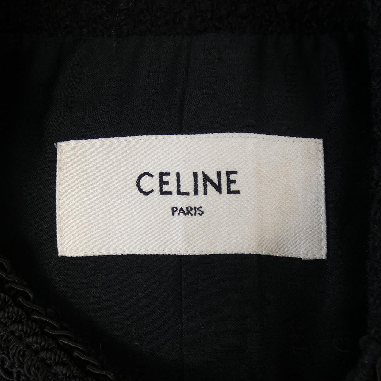 セリーヌ CELINE シャスールジャケット 2V00C764L ノーカラージャケット