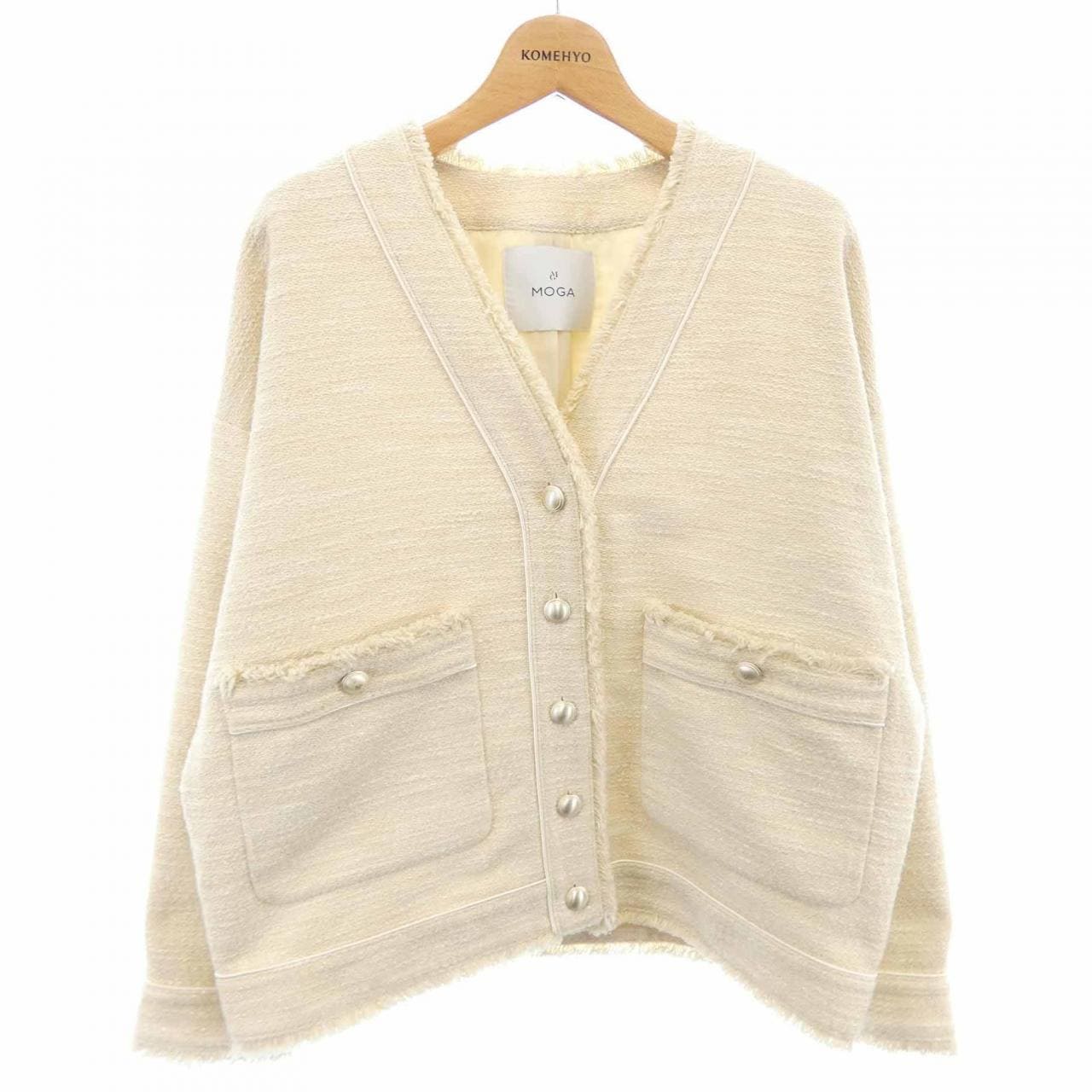 モガ MOGA ノーカラージャケット