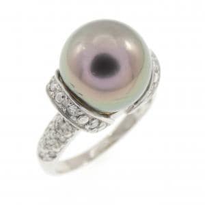 PT900 黒蝶パール リング 10.1mm