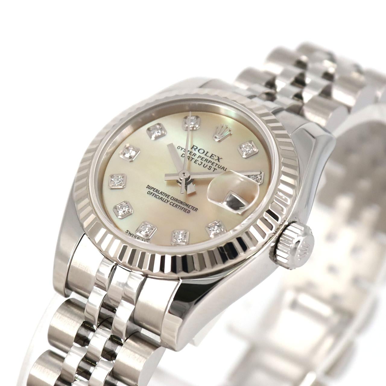 ROLEX Datejust 179174NG SSxWG Automatic D number