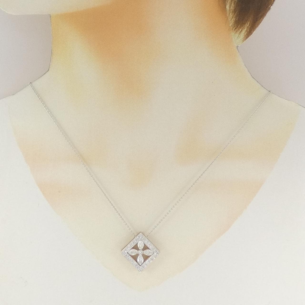ミキモト ダイヤモンド ネックレス 0.96CT