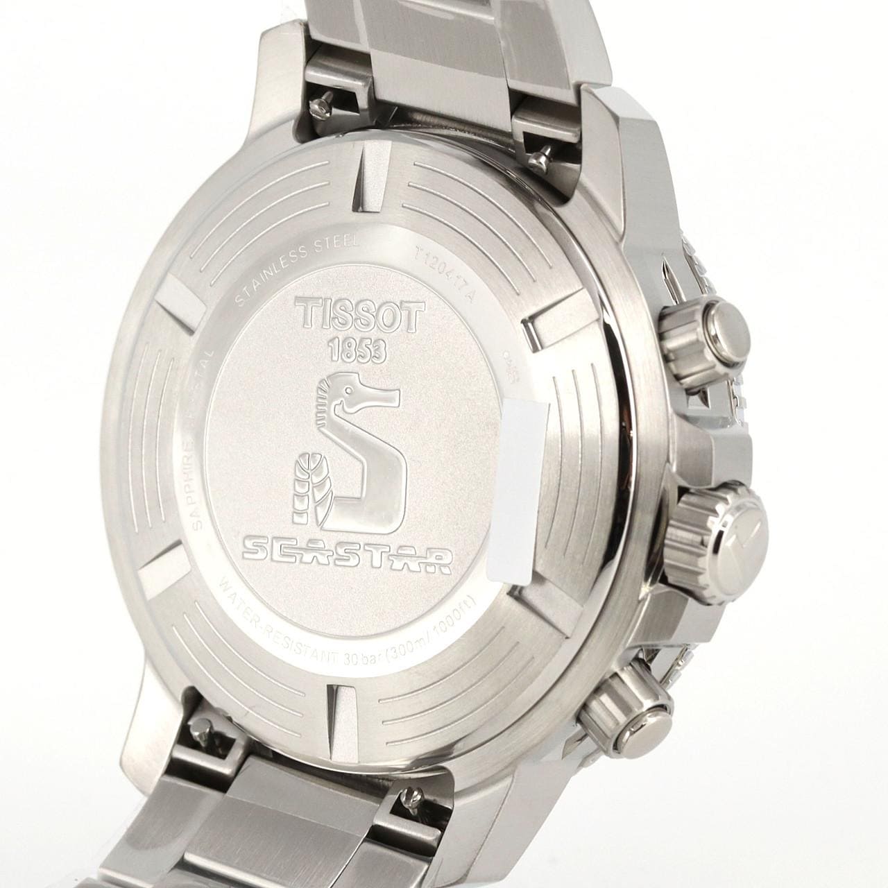 【新品】ティソ シーマスタークロノグラフ T120.417.11.051.00 SS クォーツ