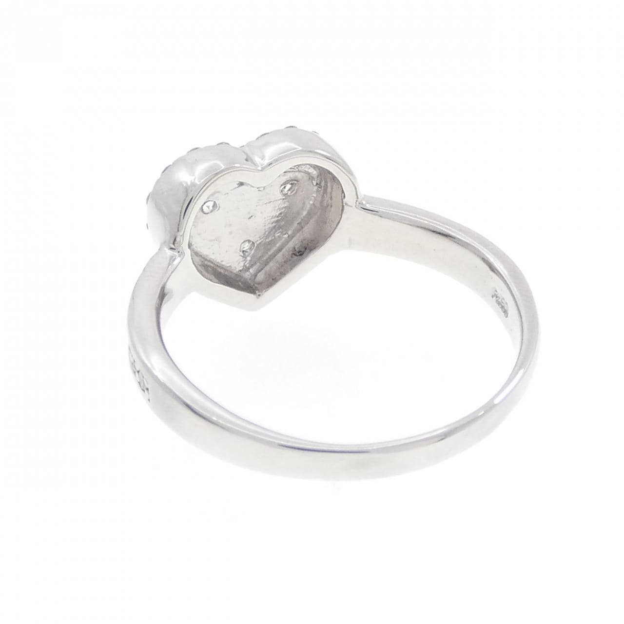 PT ハート ダイヤモンド リング 0.60CT