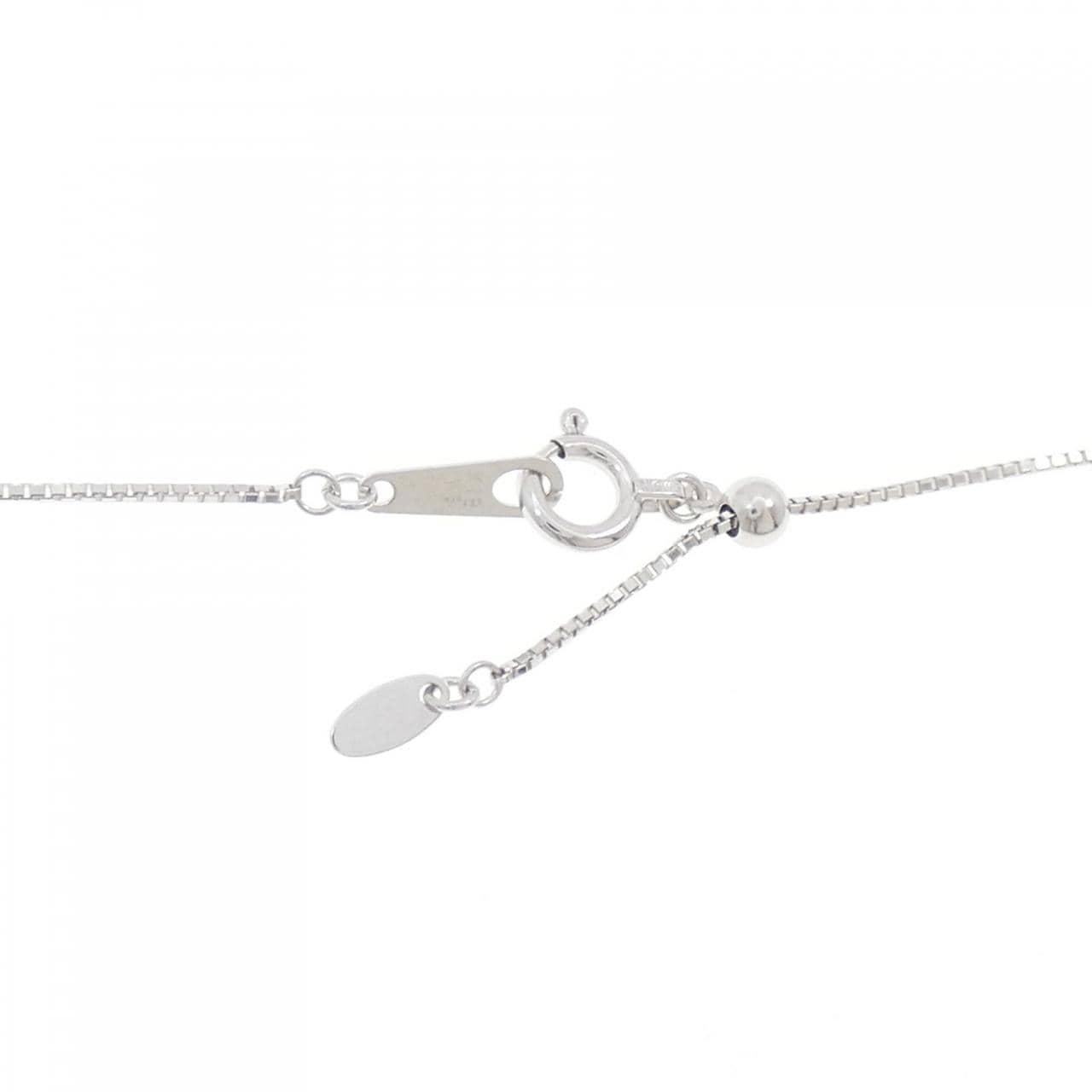 K18WG ダイヤモンド ネックレス 0.70CT