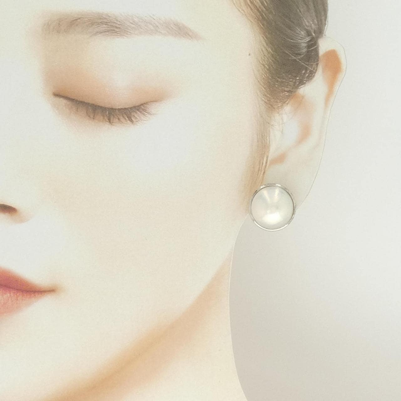 K14WG マベパール ピアス