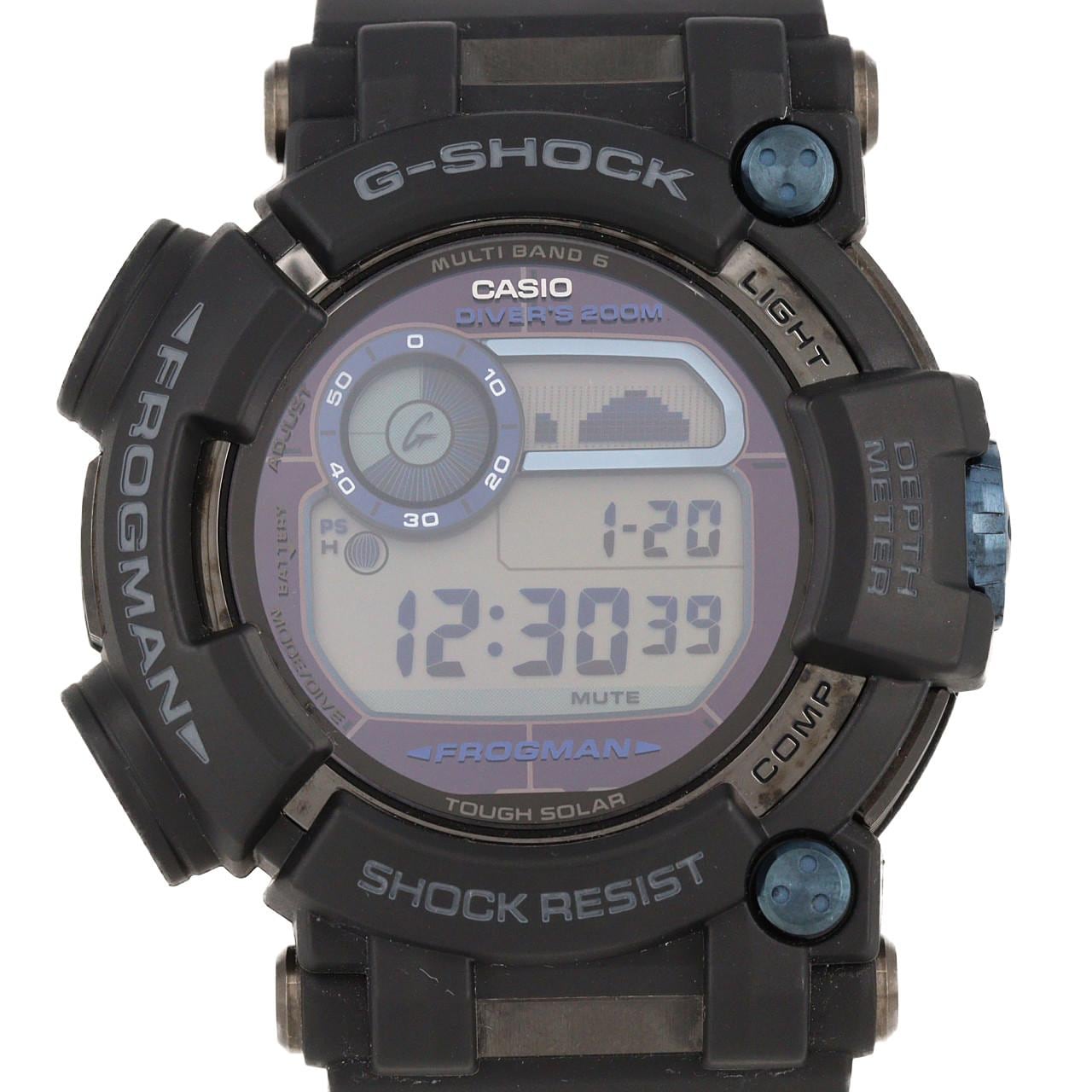 カシオ G-SHOCK･フロッグマン 電波時計 GWF-D1000B-1JF その他 ソーラークォーツ