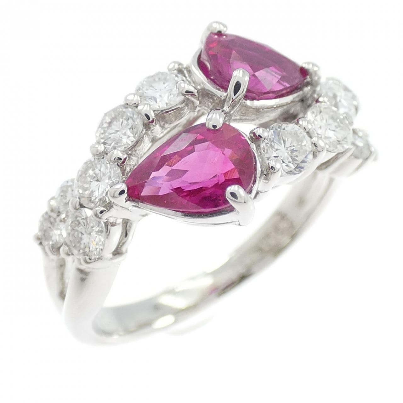 PT900 ルビー リング 1.26CT