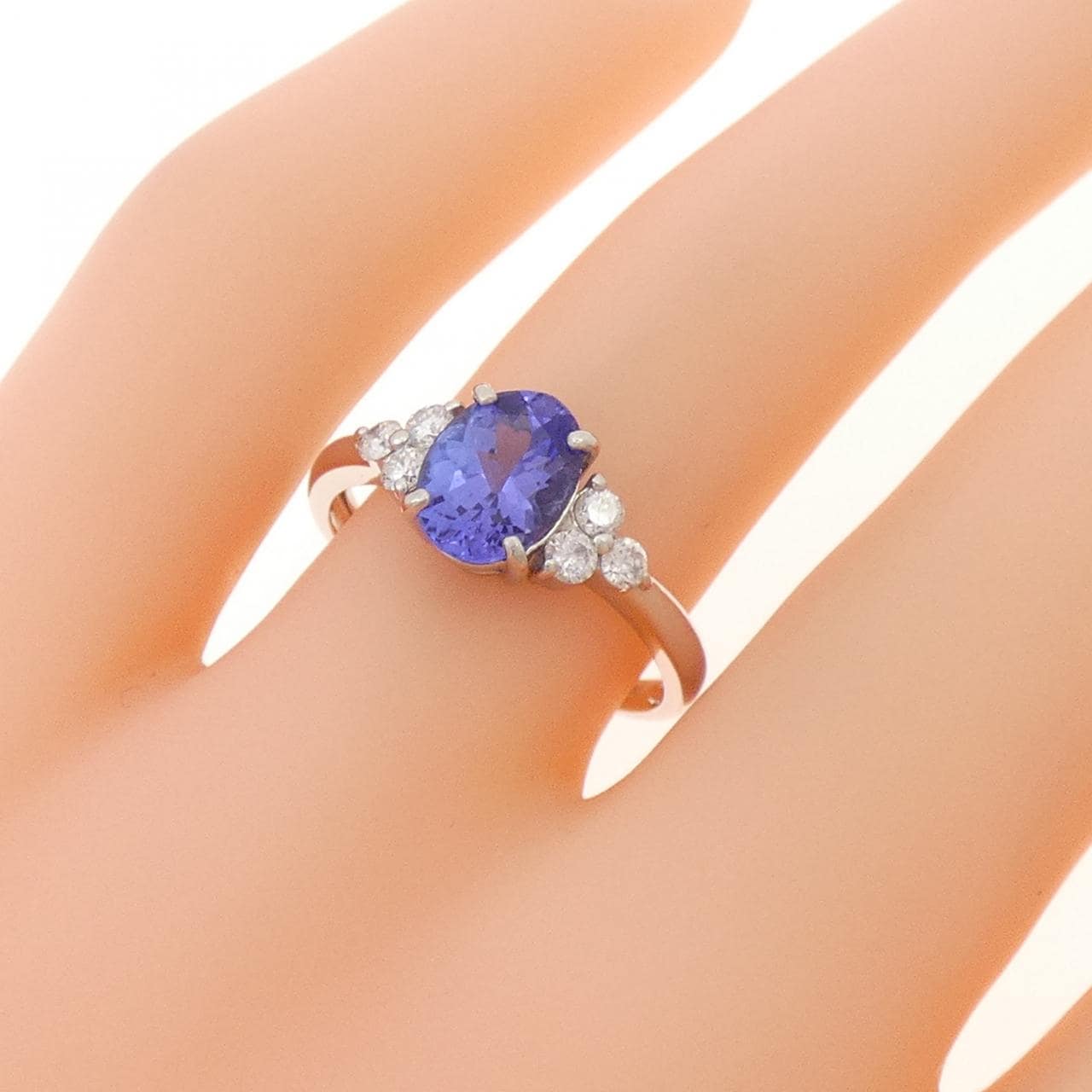 PT900 タンザナイト リング 1.11CT