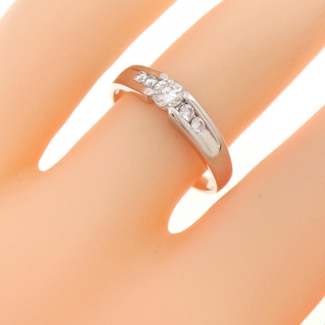 PT900 ダイヤモンド リング 0.15CT