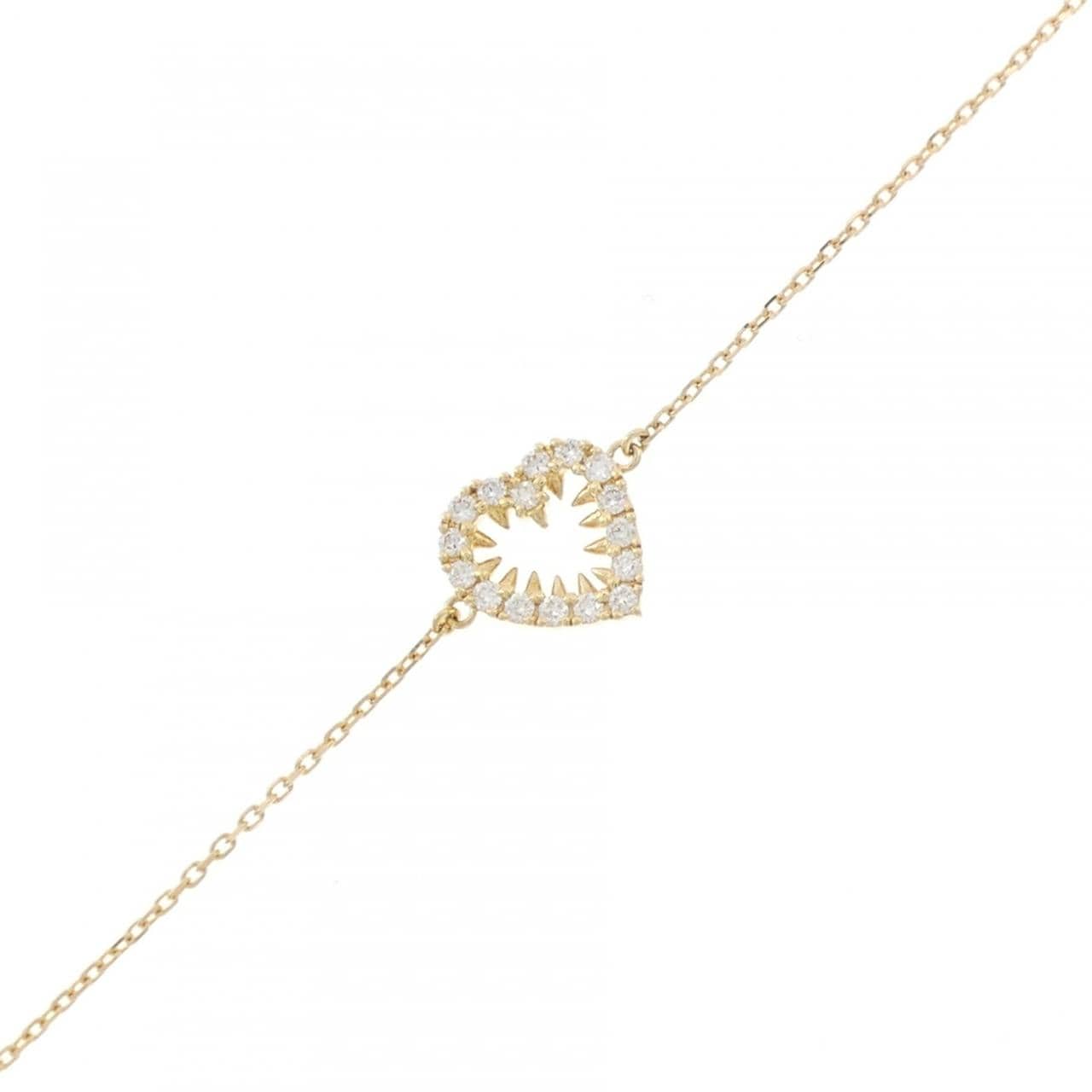 タサキ デインジャーハート ブレスレット 0.12CT