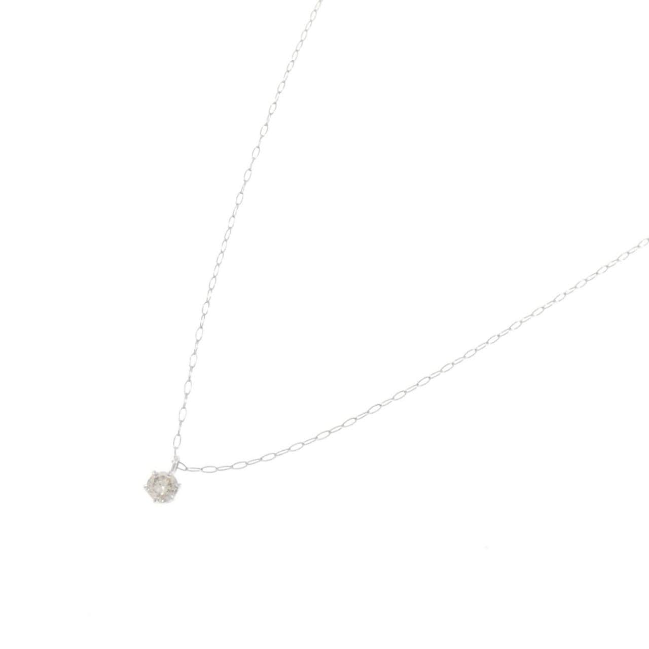 PT900/PT850 ダイヤモンド ネックレス 0.10CT