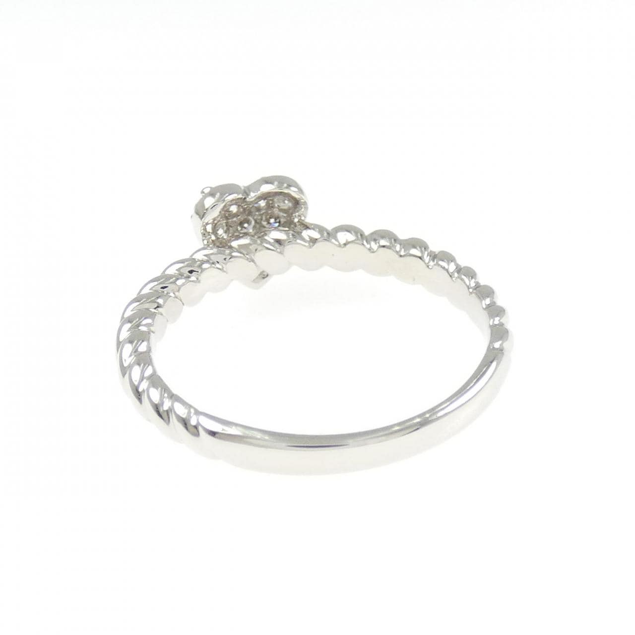 PT900 ハート ダイヤモンド リング 0.16CT