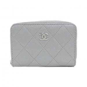 【国内入手困難・希少品】★CHANEL★コインケース★大人グレー クラシック ジップ コインパース - グレインド カーフスキン