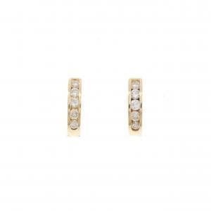 K18YG ダイヤモンド ピアス 0.30CT