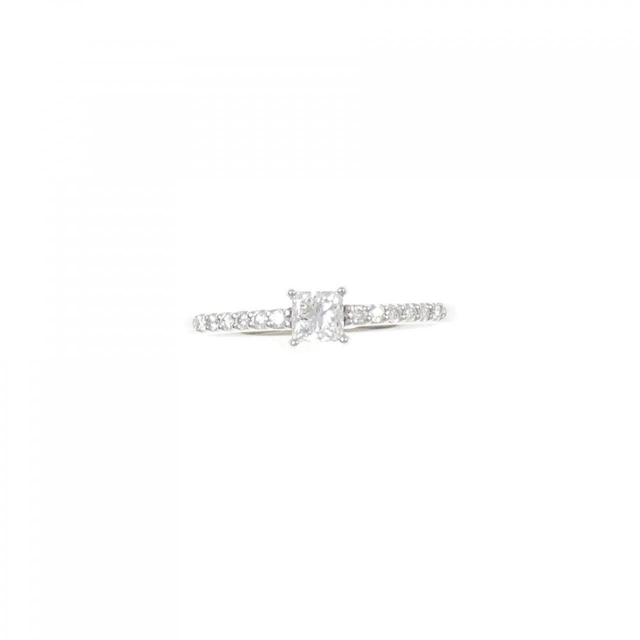 PT950 ダイヤモンド リング 0.30CT D VS2 ファンシーカット