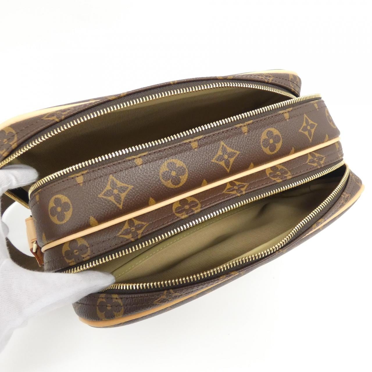 LOUIS VUITTON Monogram Reporter 28cm M45254 Shoulder Bag