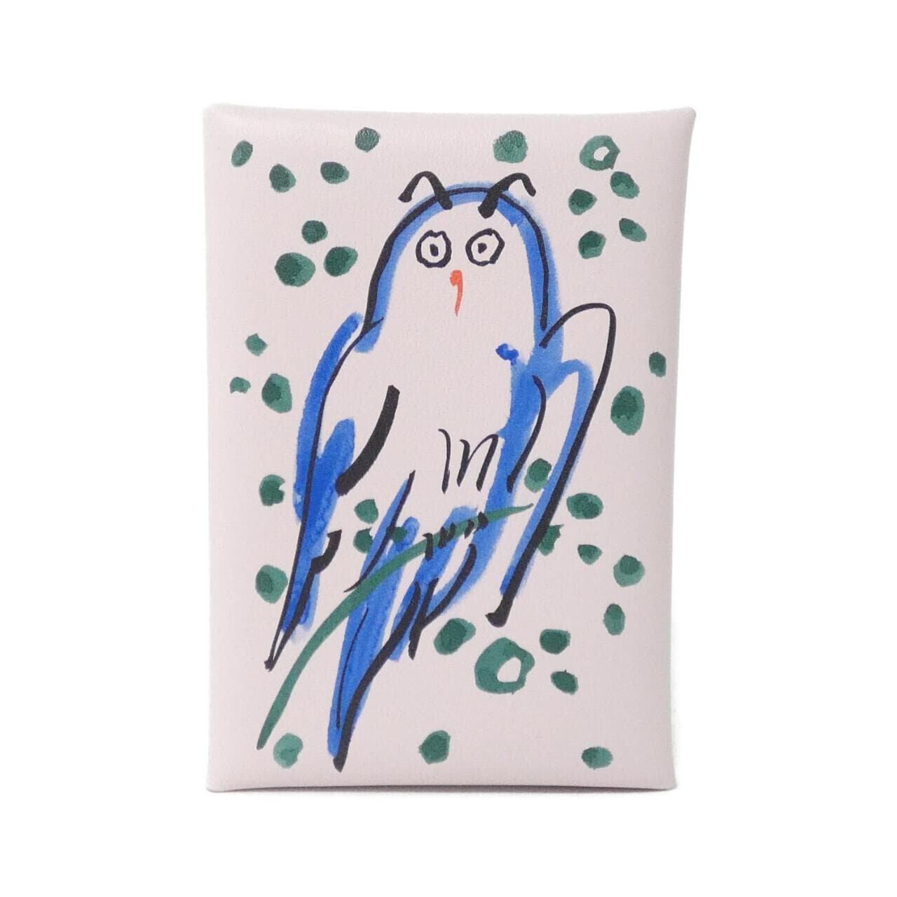 エルメス SPRING OWL カルヴィ デュオ 085456CK コインケース