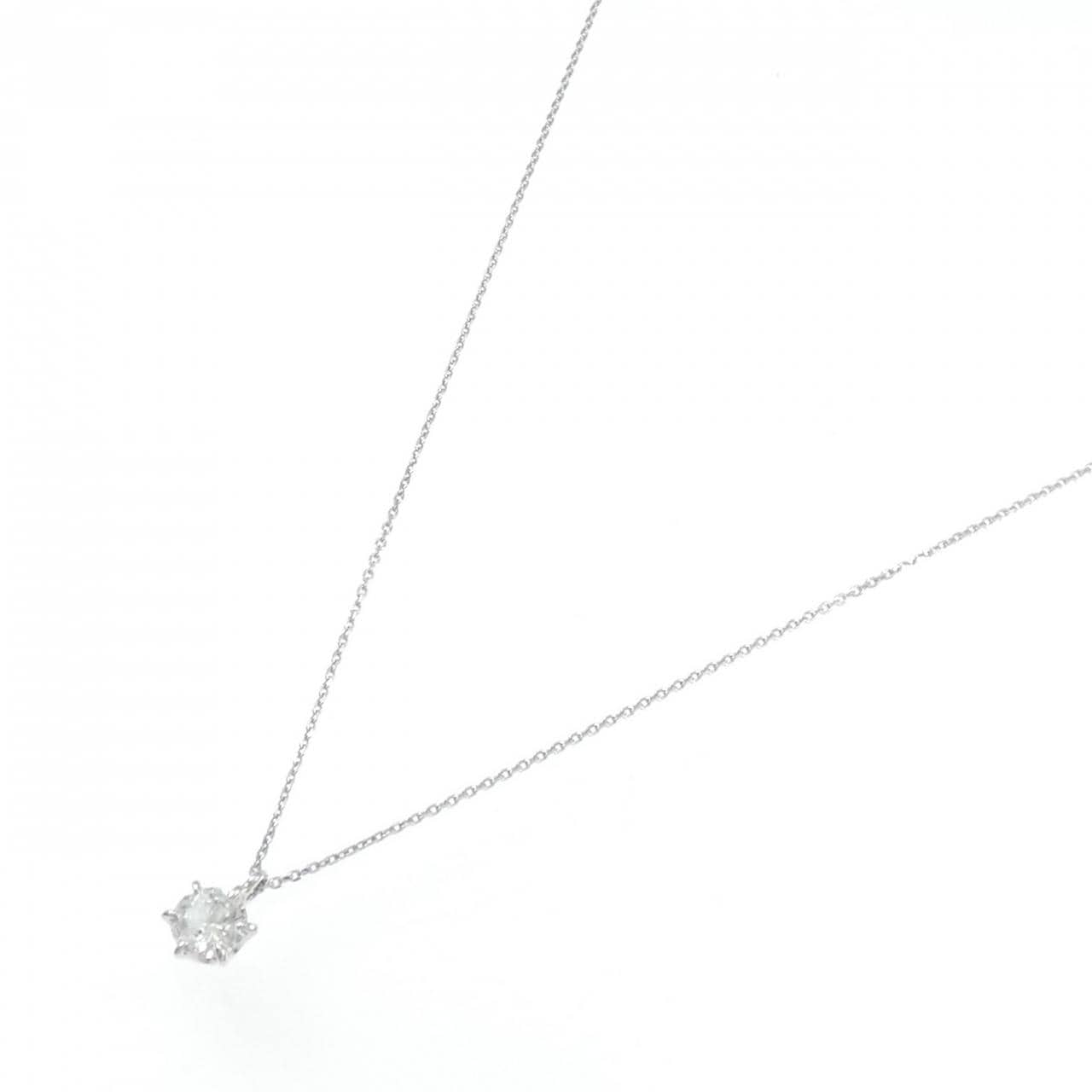 PT900/PT850 ダイヤモンド ネックレス 0.511CT H SI2 Good