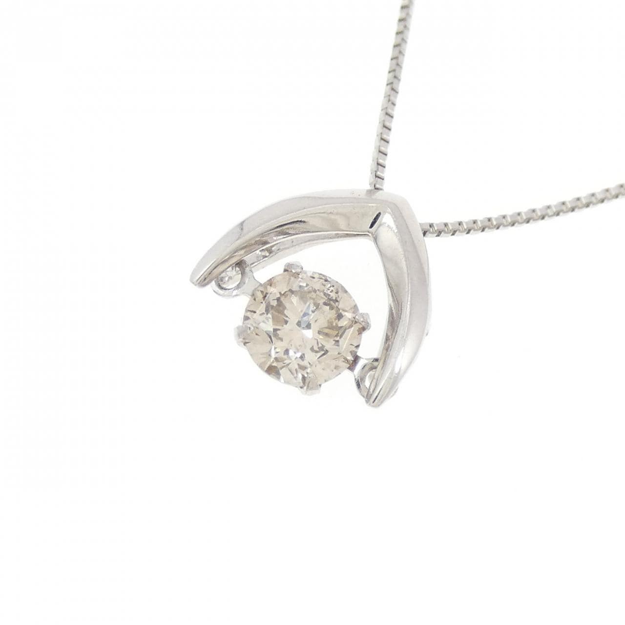 PT900/PT850 ダイヤモンド ネックレス 0.30CT