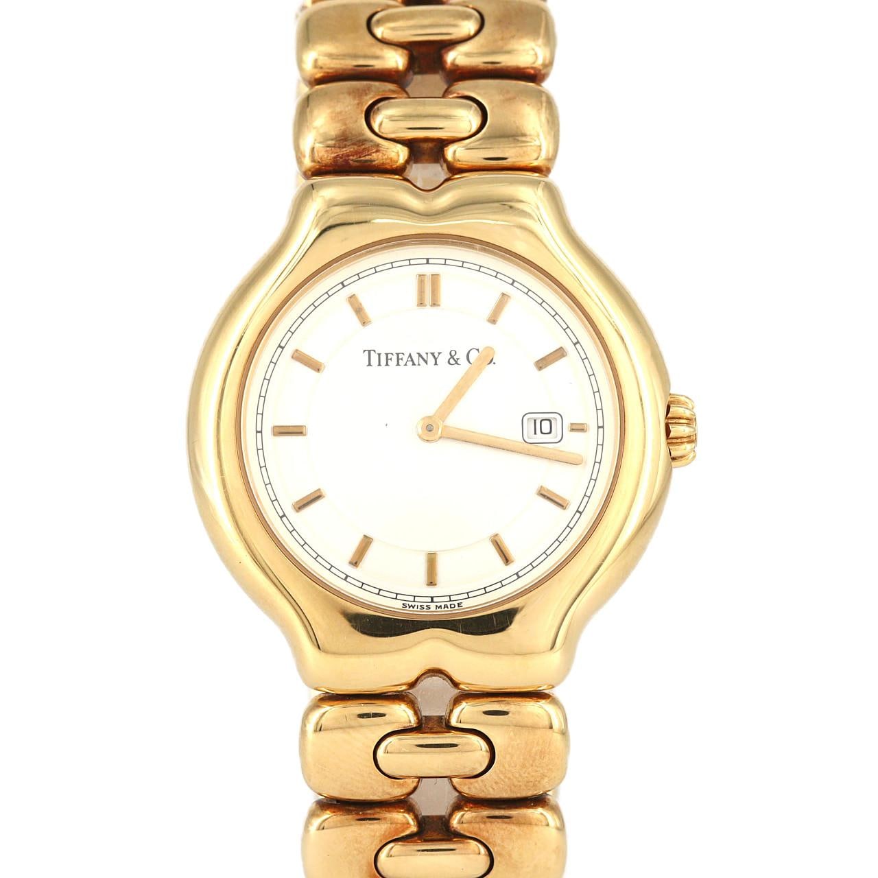 【ノーメンテナンス還元価格】ティファニー テソロ YG M0133 YG クォーツ