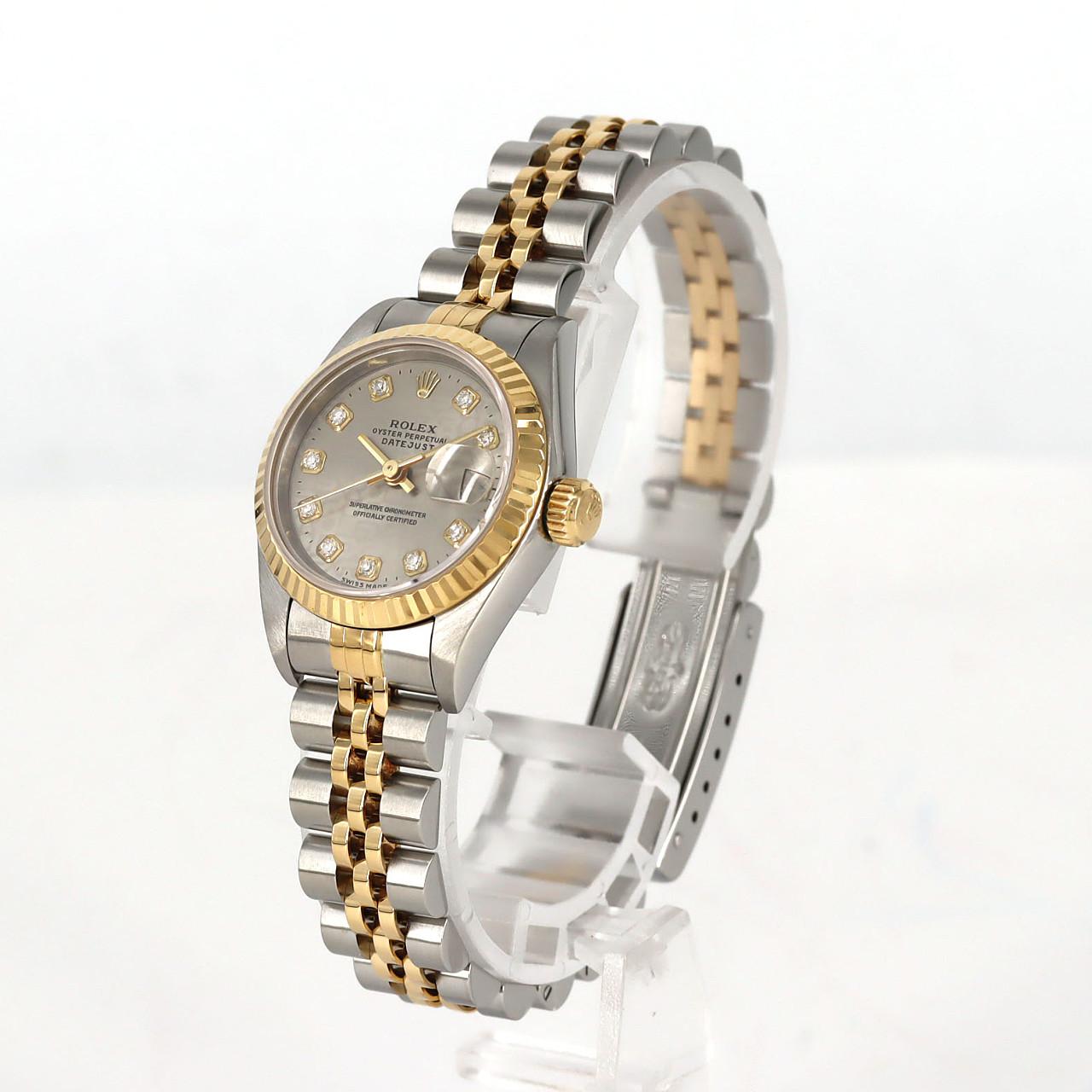ロレックス デイトジャスト 69173G SSxYG 自動巻 W番