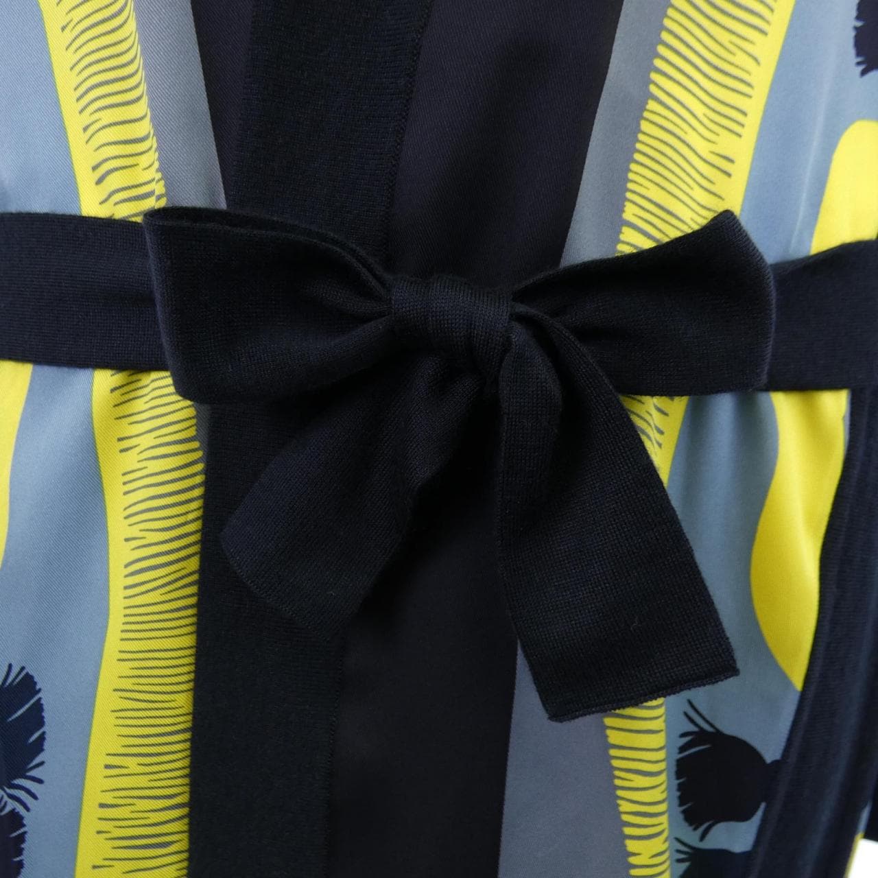 エルメス HERMES POSTE ET CAVALERIE *16-7755 ツイルレーヌ ロングカーディガン