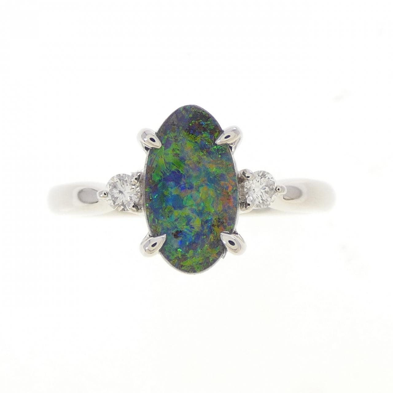 PT900 ボルダーオパール リング 1.31CT